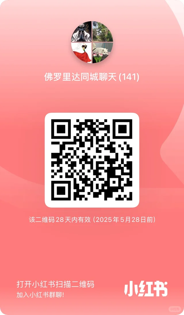 佛罗里达的小伙伴集合喽 群二维码