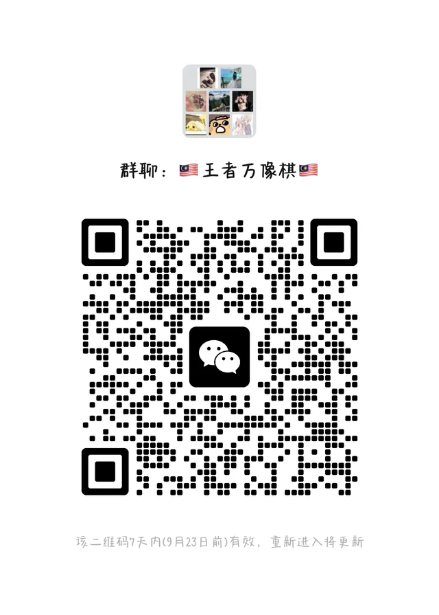 王者万像棋微信群 群二维码