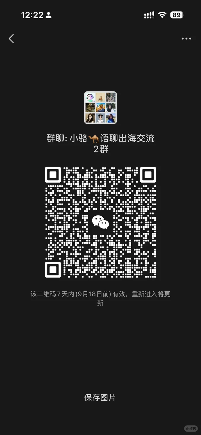 小骆全球语聊出海交流2群来了 二维码缩略图
