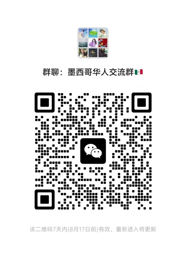 墨西哥的华人们 群二维码