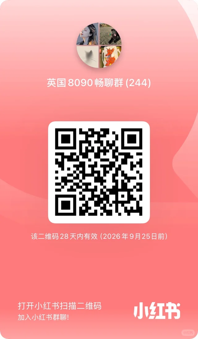 🇬🇧英华人聊天群 ，聚集有缘人一起找归属感 二维码缩略图