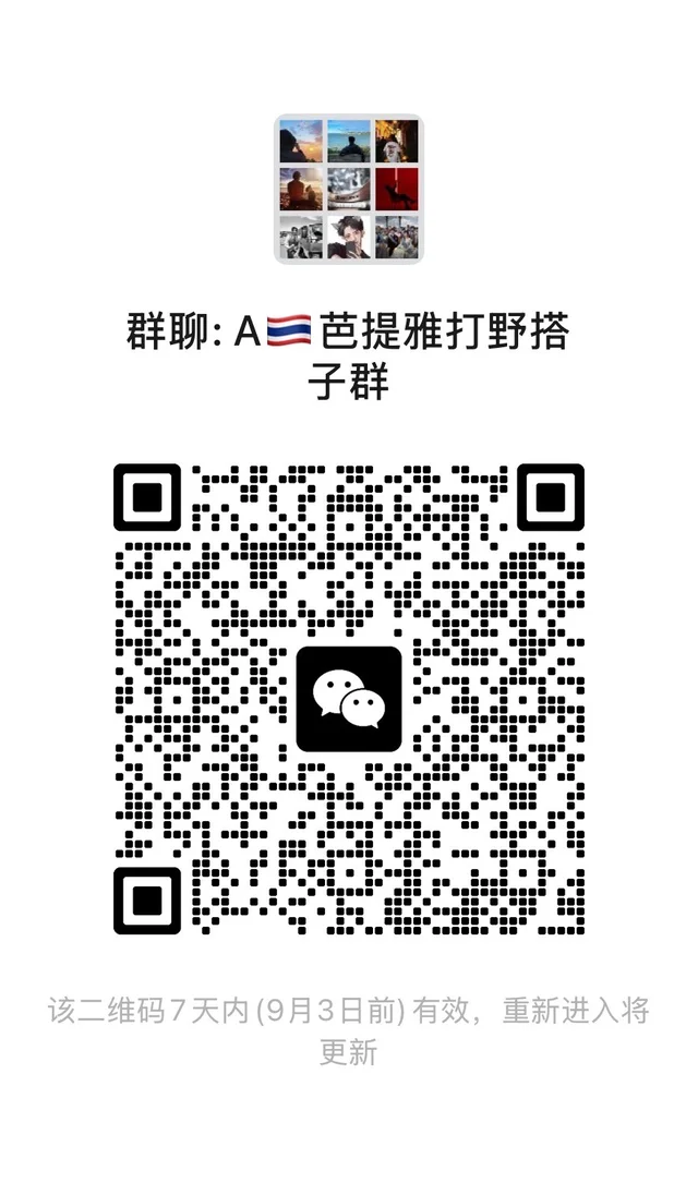 🇹🇭芭提雅打野搭子群 二维码缩略图