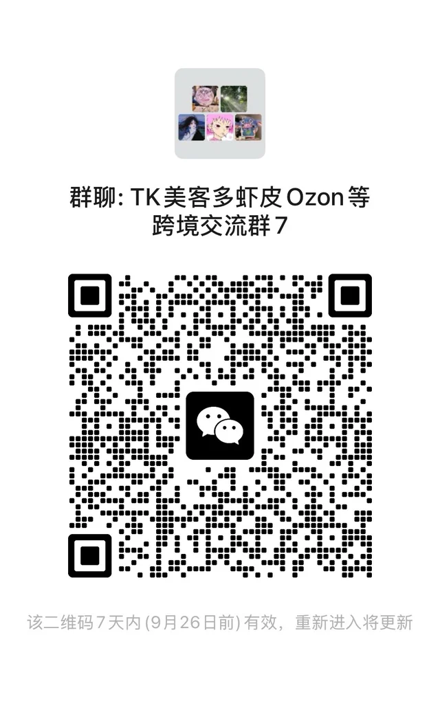 跨境电商卖家一起学习交流群 二维码缩略图