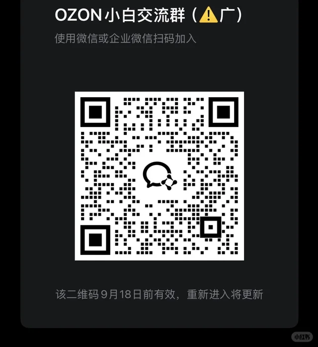 有没有想做Ozon还没有开始做的小伙伴群 二维码缩略图