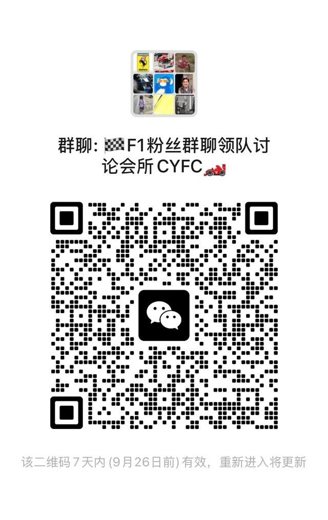 F1新老粉丝交流群有意愿的来!!! 群二维码