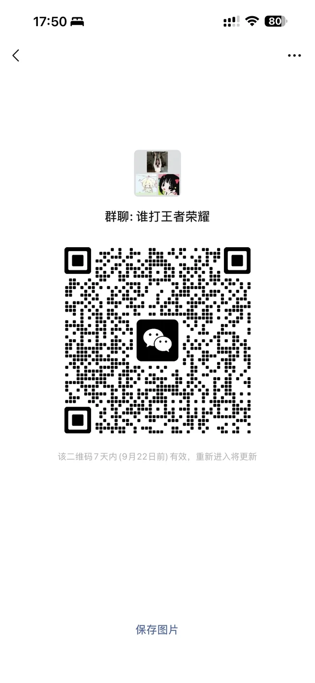 谁打王者 群二维码