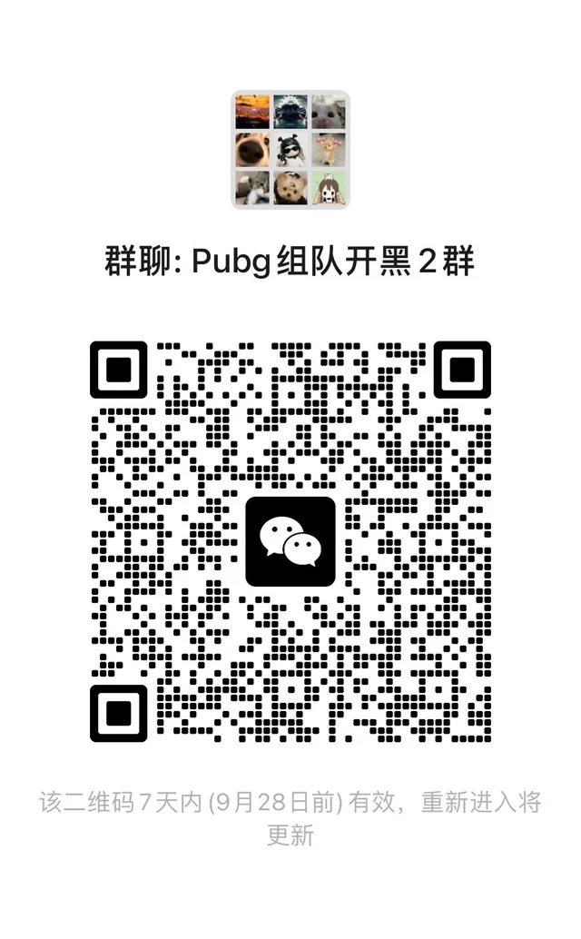Pubg开黑群，来一批用yy的选手 二维码缩略图