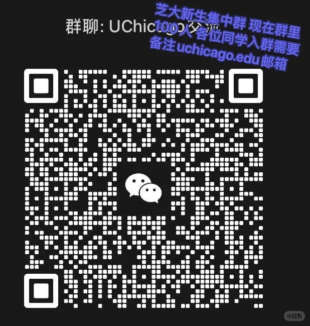 芝大新生集中群 现在群里100人左右  各位同 二维码缩略图