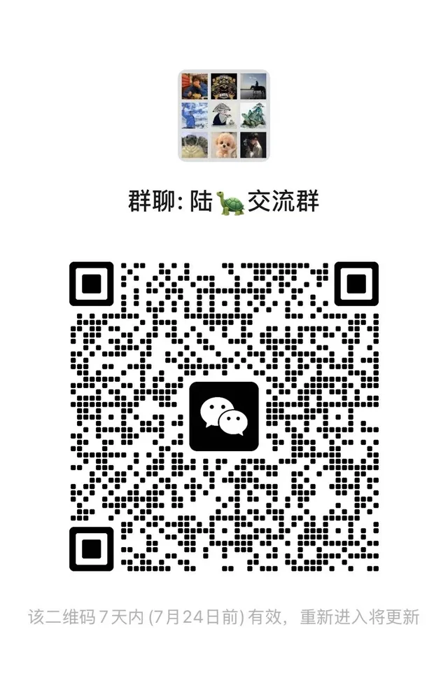 哈，陆 🐢群又来啦 二维码缩略图