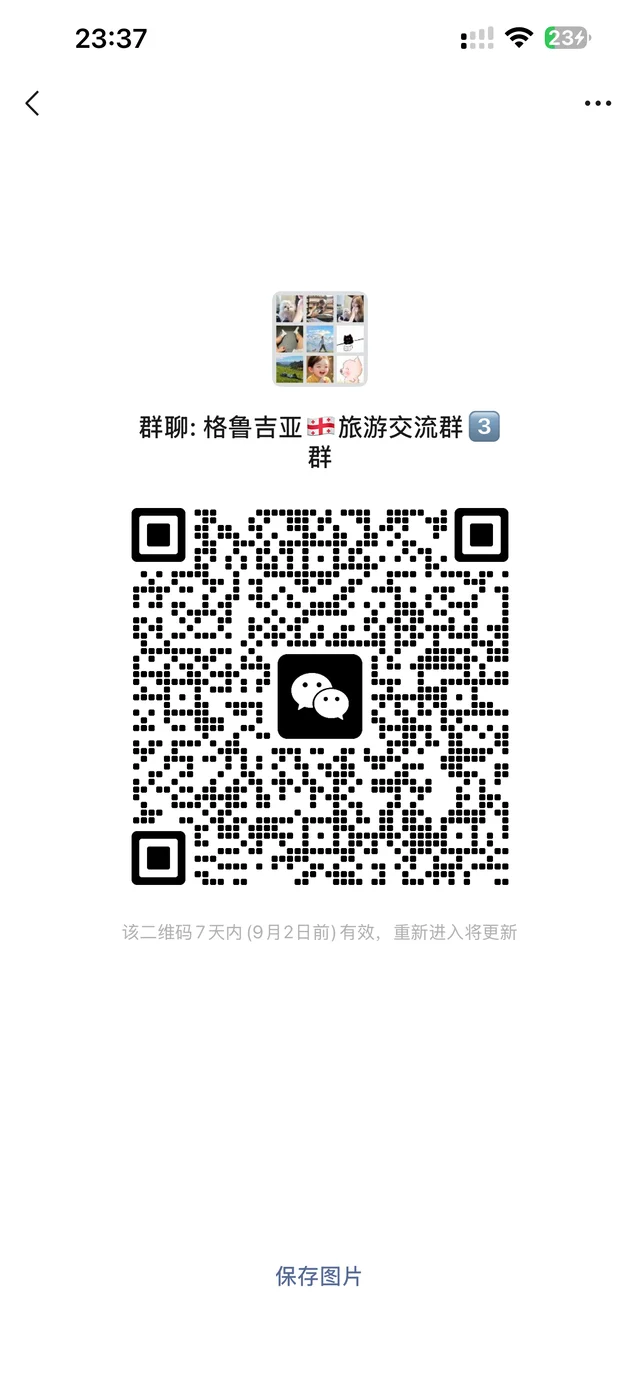 最近来格鲁吉亚🇬🇪的看过来！ 二维码缩略图