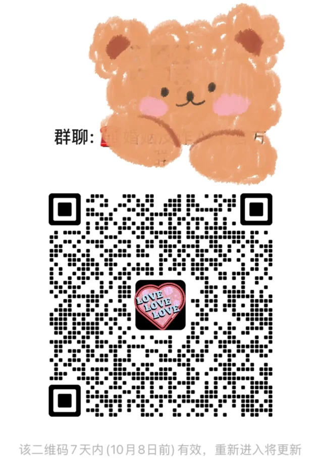 超活跃的已婚👗快来，来，来，摸鱼啦！！！ 二维码缩略图