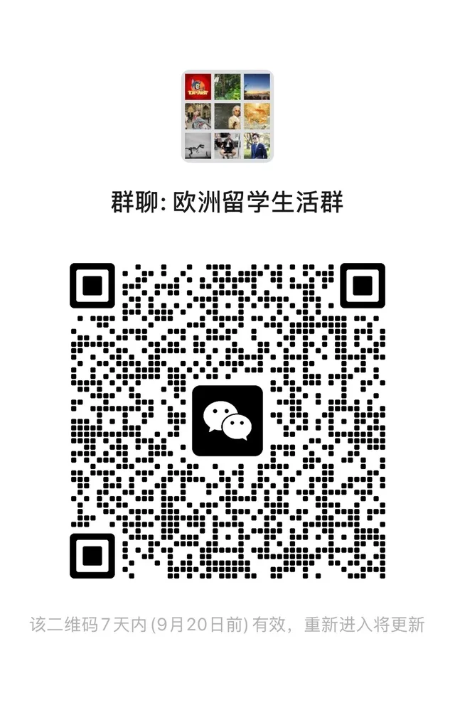 纯高质量欧洲留学生小群 二维码缩略图