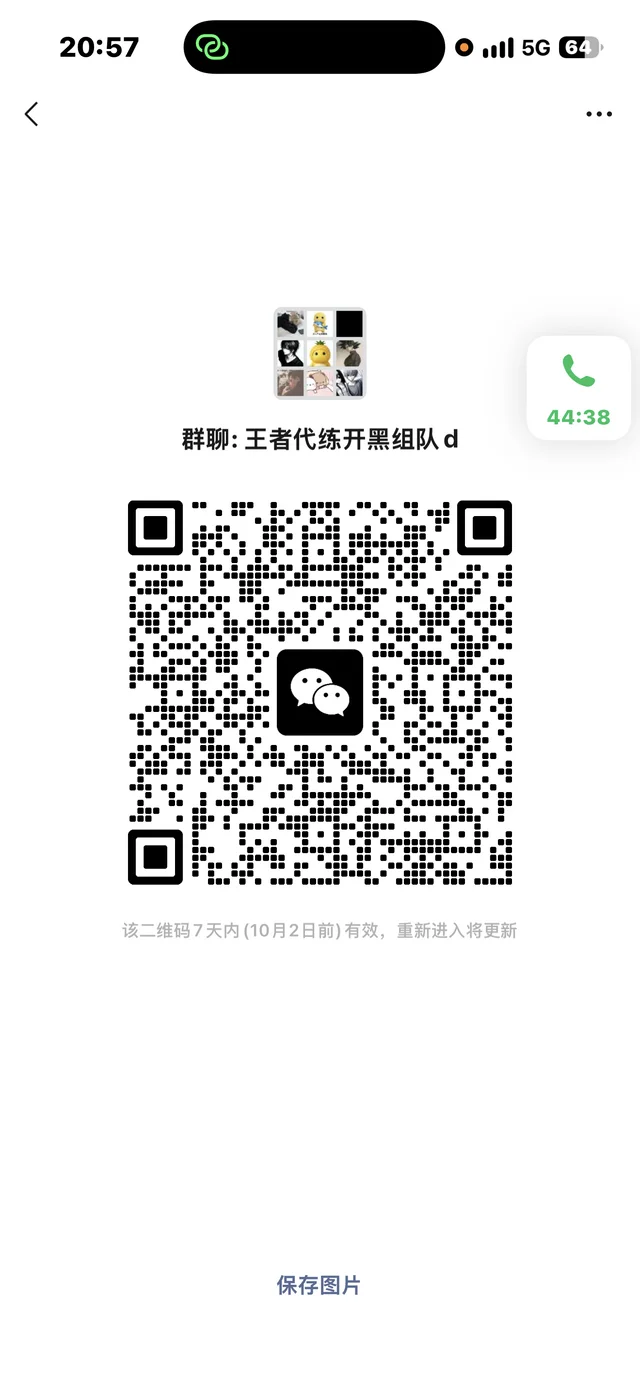 王者开黑群 王者代练组队群 二维码缩略图
