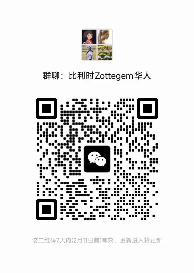 比利时Zottegem兄弟姐妹集合了 群二维码