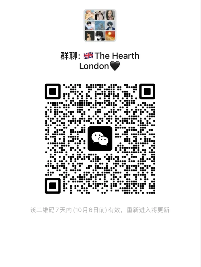 The Hearth London🌃 一个温暖的伦敦社群 二维码缩略图