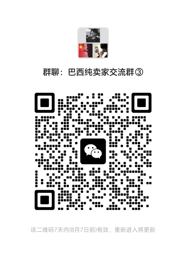 巴西纯卖家交流群一起聊一下 群二维码