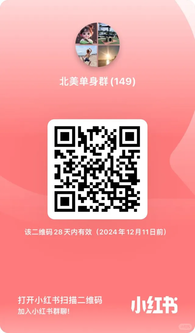 坐标北美单身人士扫码进群 二维码缩略图