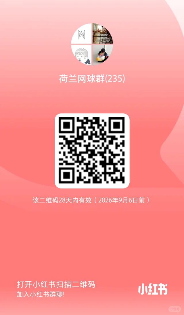 🇳🇱荷兰网球群来了！ 二维码缩略图