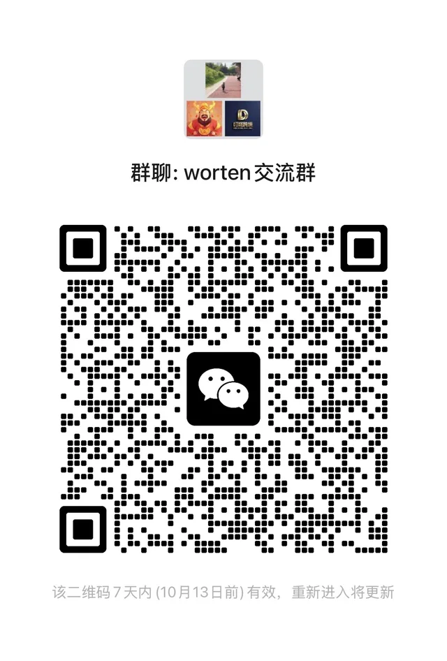 worten交流群 二维码缩略图