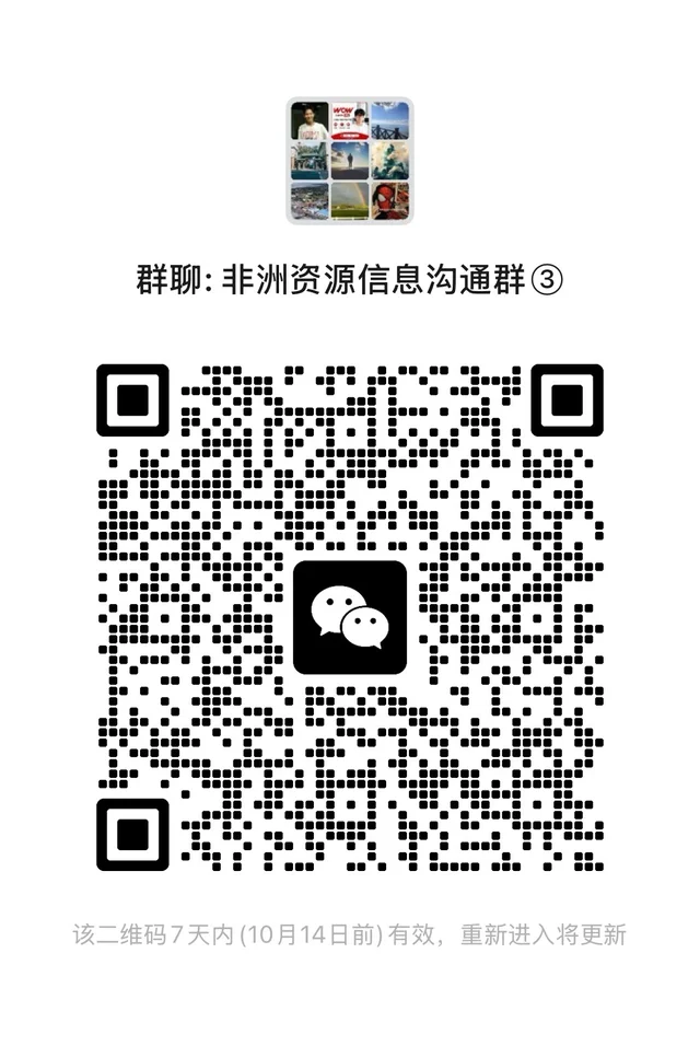 扎根非洲｜想找同路人的华人看过来  在非洲 二维码缩略图