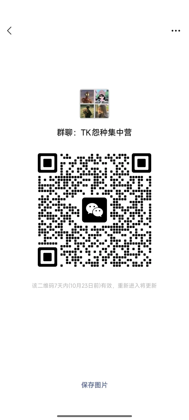 TK交流群，群主是服务商，需要来 二维码缩略图