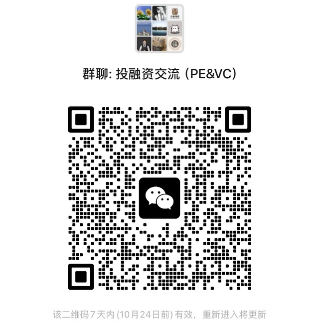 一级市场沟通交流 二维码缩略图