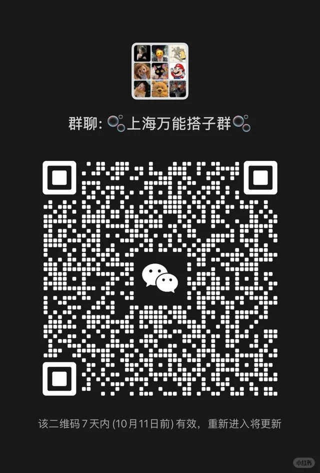上海日常分享交流群 二维码缩略图