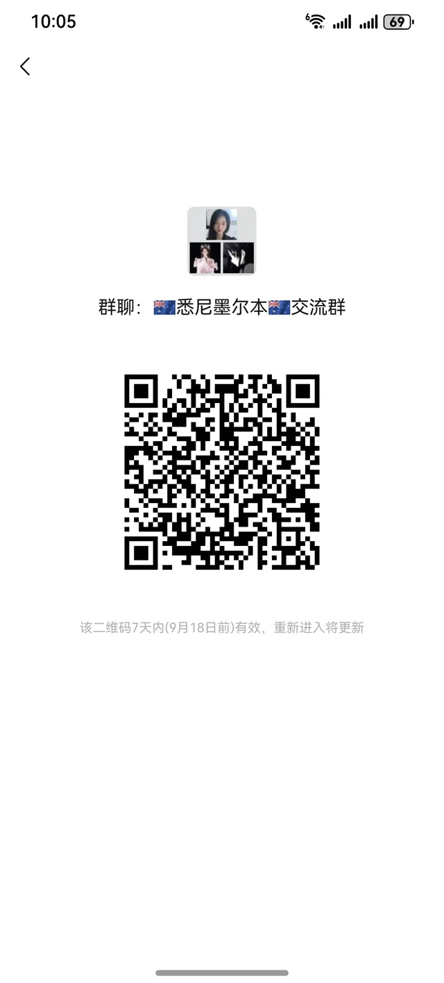 悉尼墨尔本创业党集合！别再一个人死磕 二维码缩略图