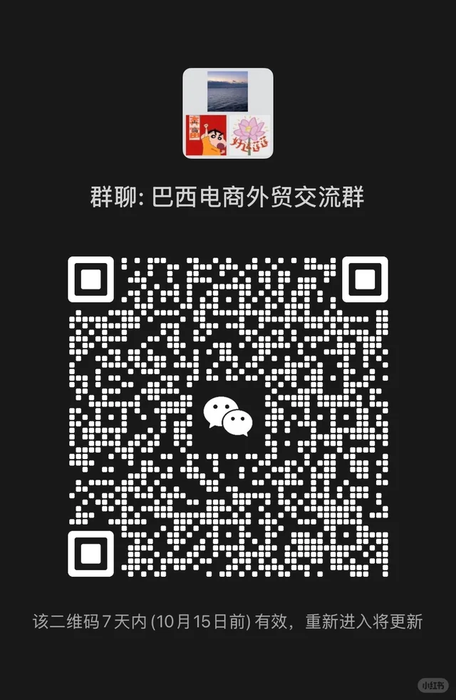 快来！巴西电商外贸交流群！ 二维码缩略图