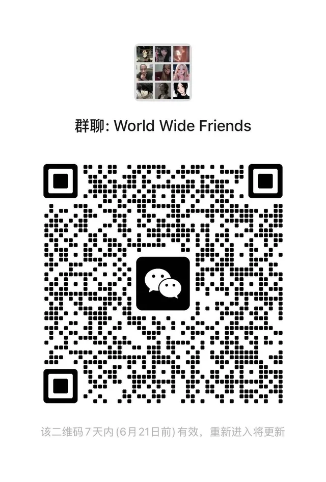 Global Friends Chat 二维码缩略图