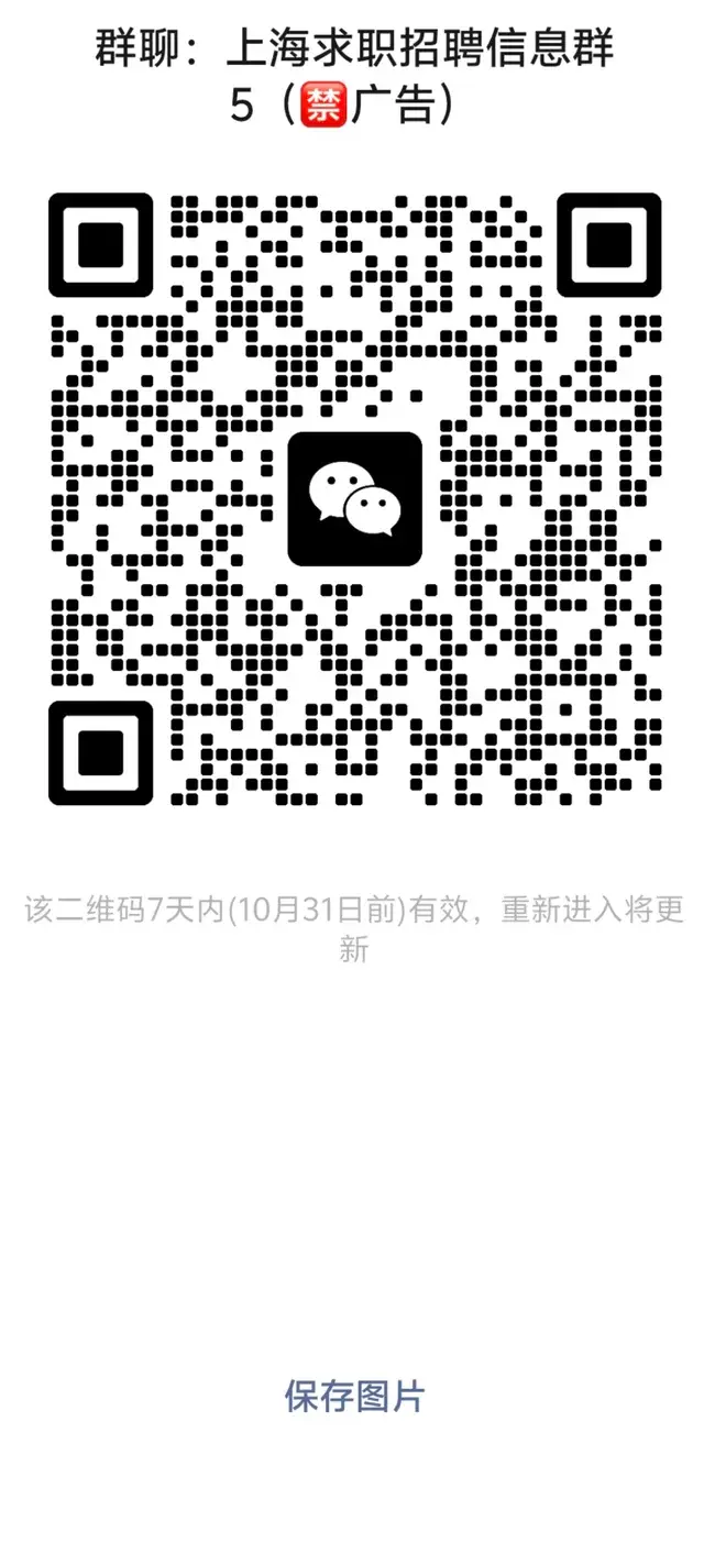 上海内部招聘群找工作的可以进！！！ 二维码缩略图