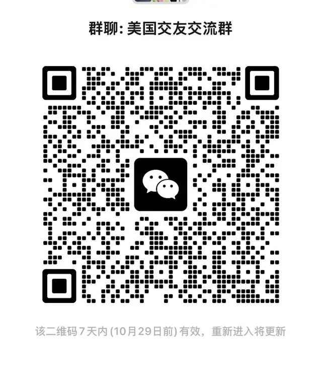 🇺🇸交友群，你进不进？ 二维码缩略图
