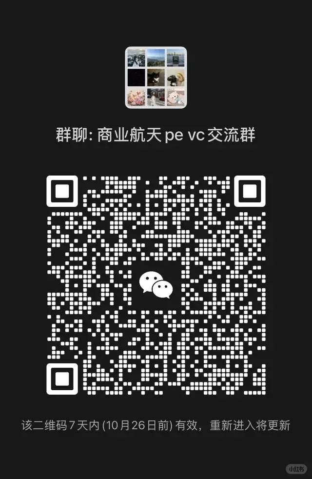 来，群聊，商业航天pe交流群 二维码缩略图
