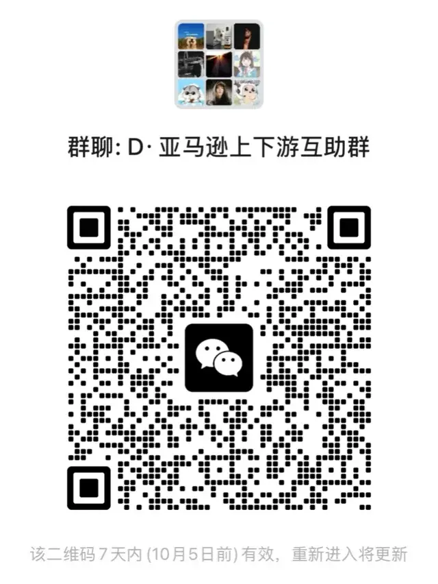 亚马逊服务商、卖家进来 二维码缩略图