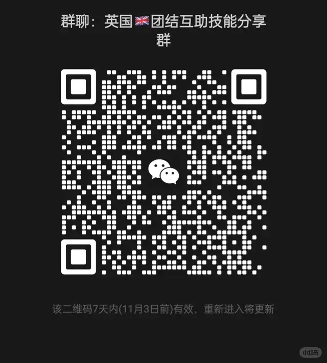 🇬🇧 英国团结友爱技能分享群 二维码缩略图