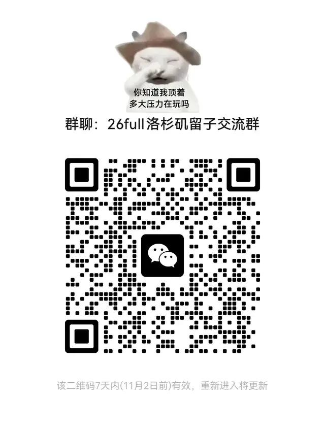 建了个🇺🇸留子交流Q 二维码缩略图