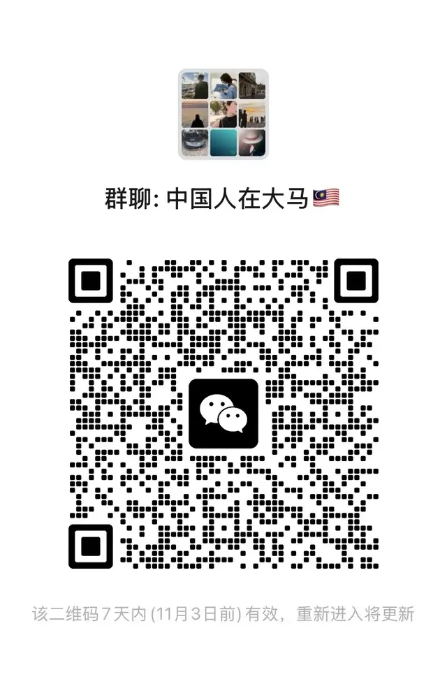 哎！中国人在大马🇲🇾终于建群了！ 二维码缩略图